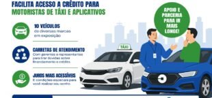 Dia D do Move Brasil: taxistas e motoristas têm acesso a veículos novos com taxas de juros reduzidas nos dias 17 e 18 de agosto.