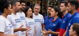Entenda os direitos dos funcionários das Casas Bahia e a mobilização dos Sincomerciários após demissões em massa.