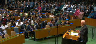 Luiz Inácio Lula da Silva discursa na abertura da Assembleia Geral da ONU
