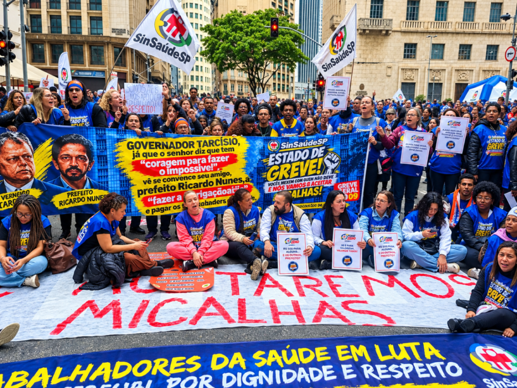 O SinSaúdeSP protocolou pedido de mediação para o atendimento das reivindicações dos profissionais de saúde em São Paulo.