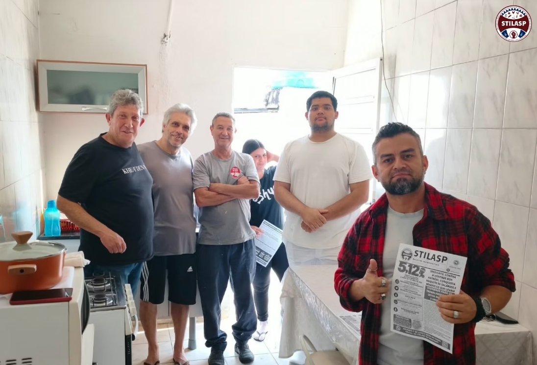 STILASP fortalece trabalho de base em empresas da alimentação