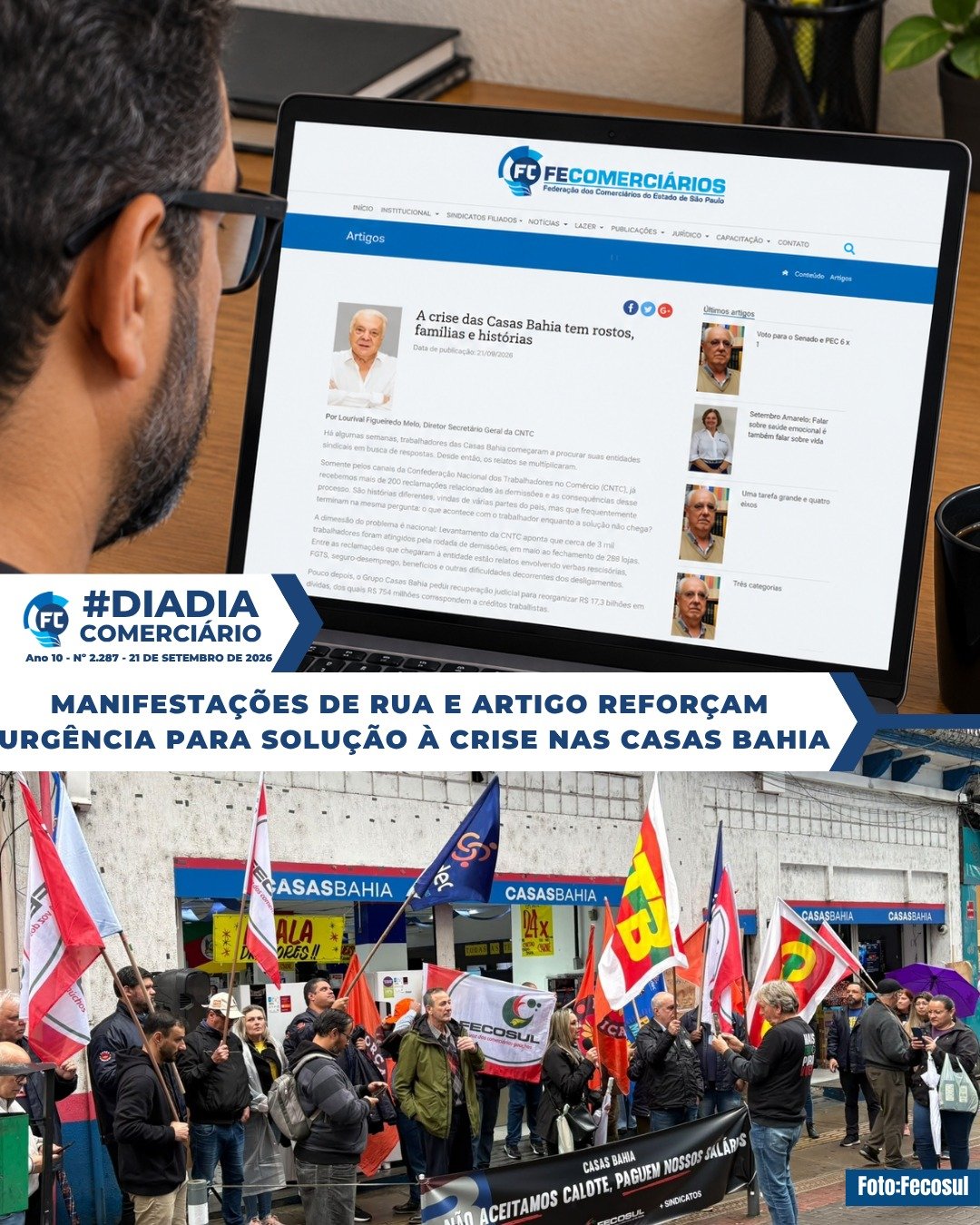 As manifestações pelos trabalhadores das Casas Bahia buscam solução para a crise. Conheça os detalhes do protesto e suas demandas.