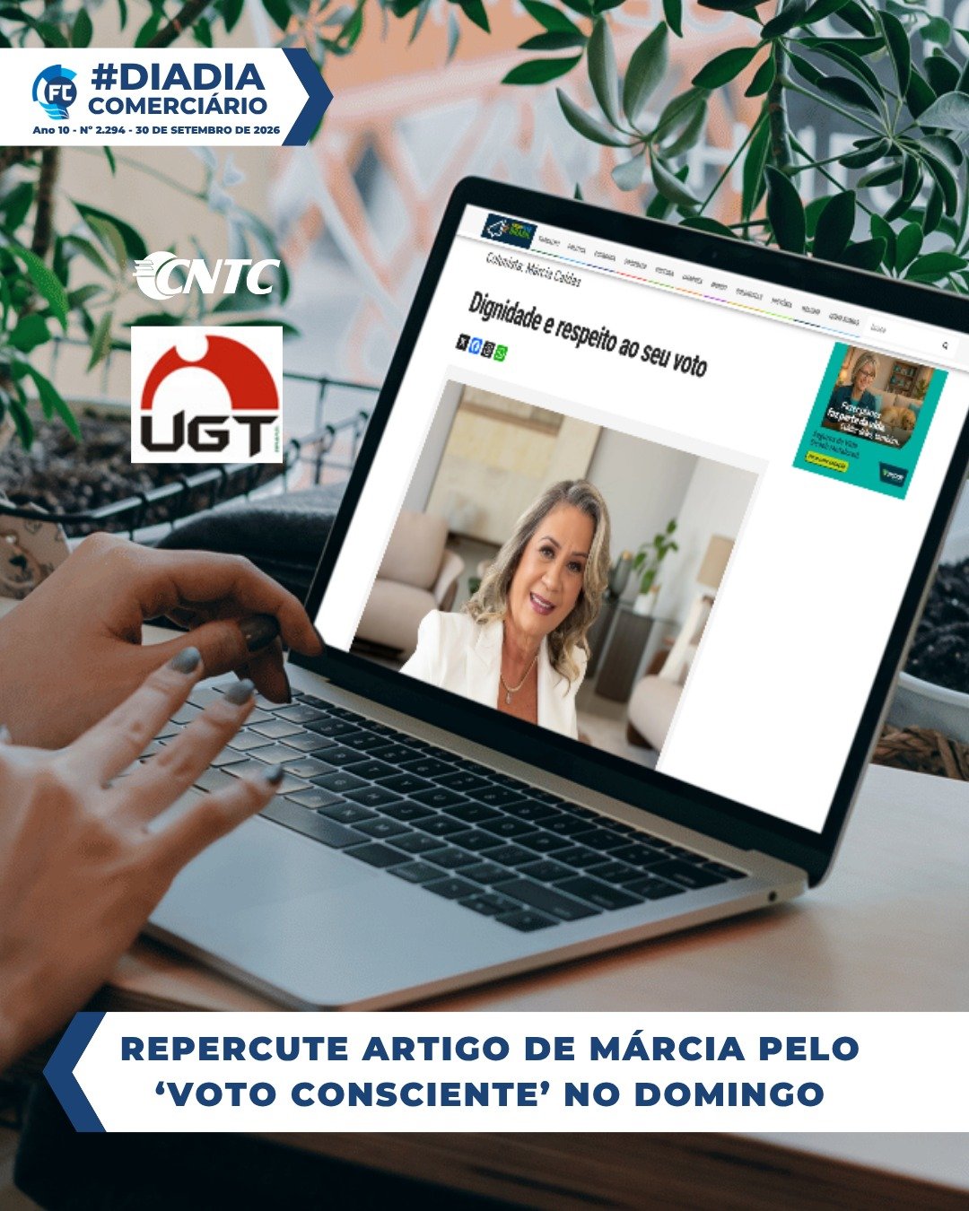 O artigo de Márcia Caldas destaca a importância do voto para os trabalhadores. Entenda sua relevância no cenário atual.