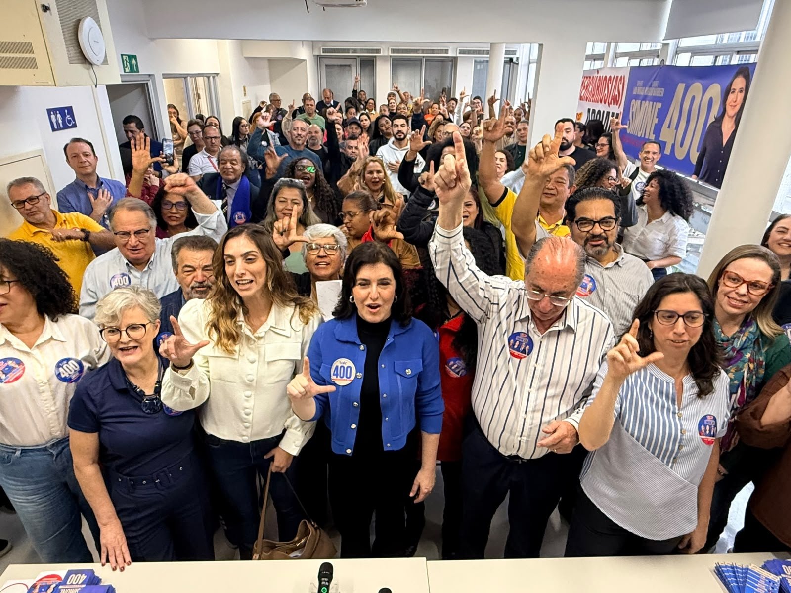 Simone Tebet, candidata ao Senado, apresenta suas propostas para melhorar as condições de vida da população em entrevista no SECSP.