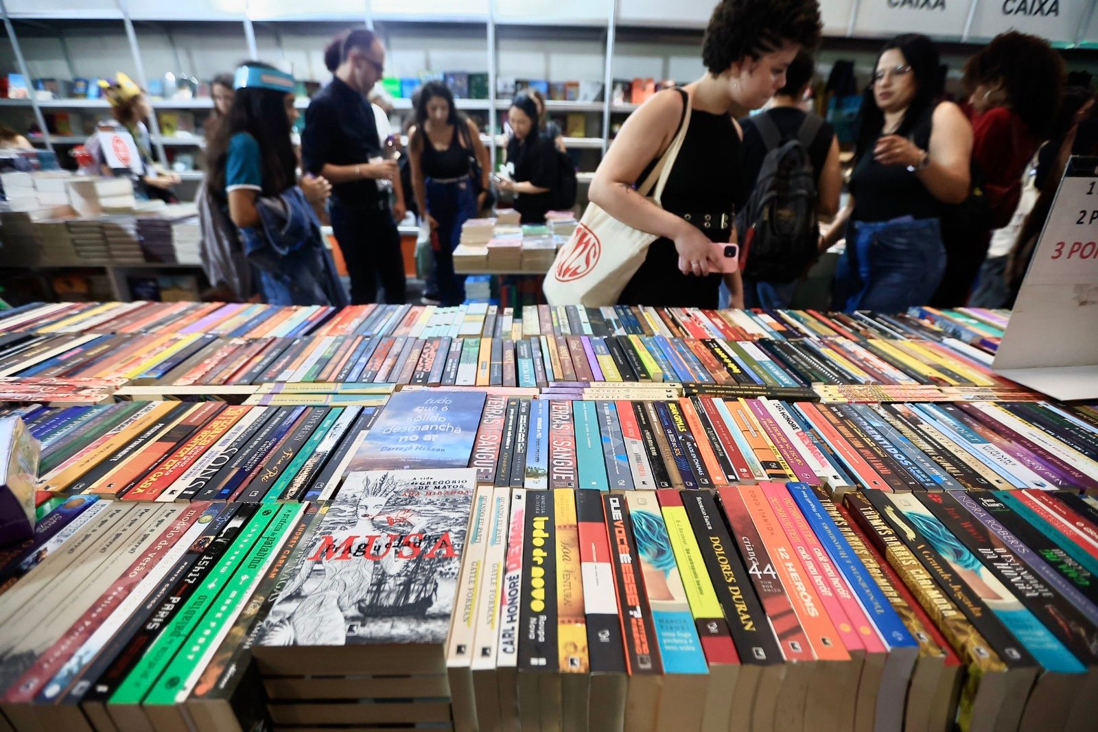 28ª Bienal Internacional do Livro de São Paulo, no Pavilhão de Exposições do Anhembi.. Foto: Paulo Pinto/Agencia Brasil