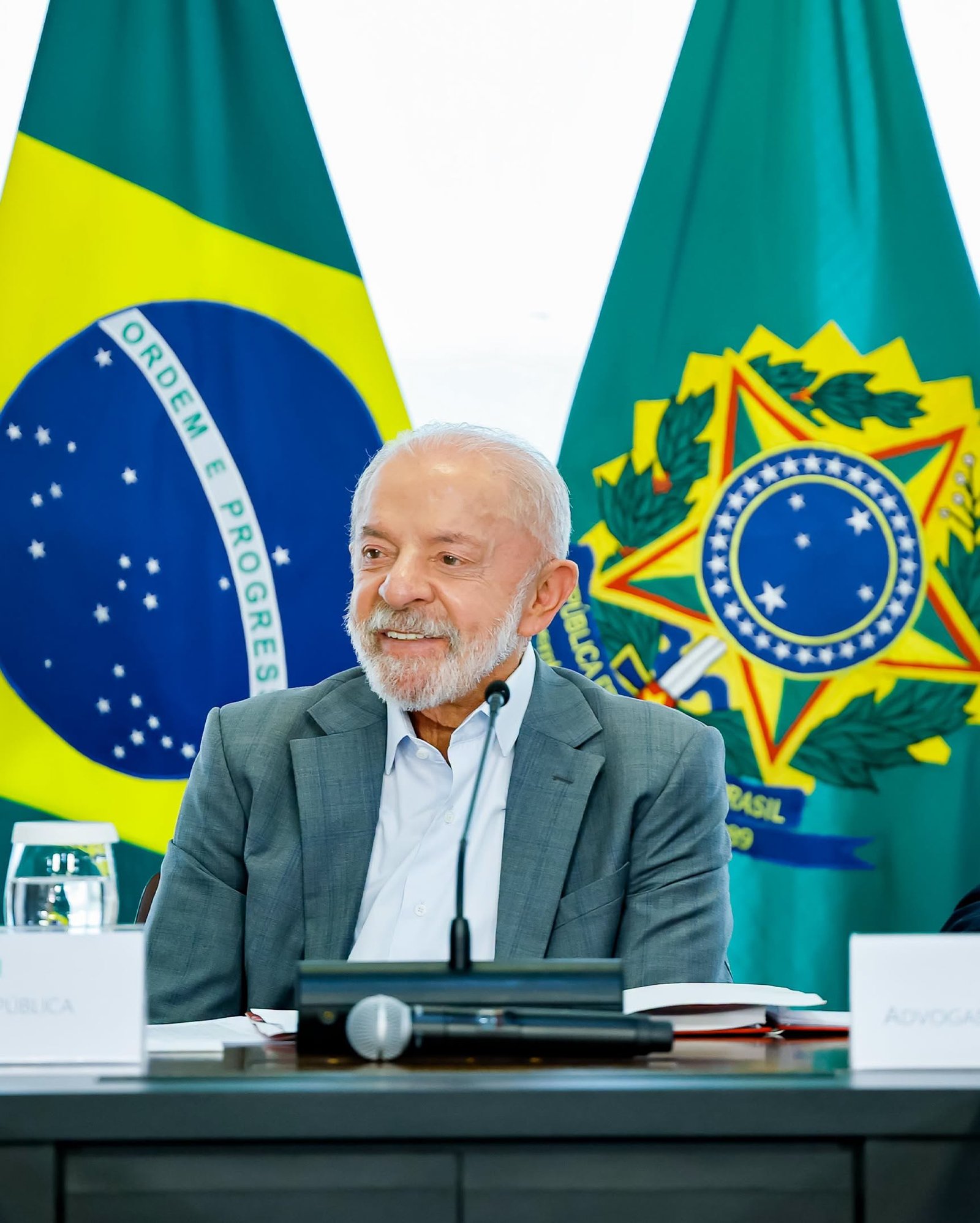 Lula no Palácio do Planalto em outrubro de 2026. Foto: Facebook Lula