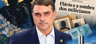 Fique de olho: editorial aborda Flávio e milícias