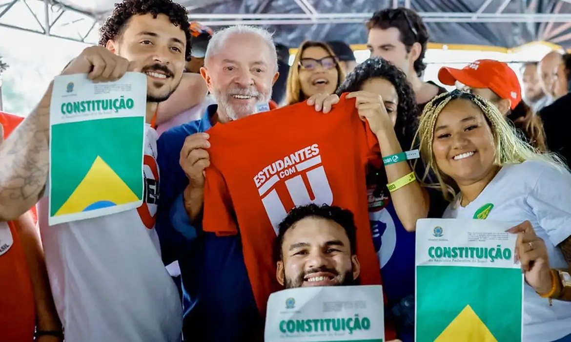 Lula garante programa Pé de Meia em universidades, se eleito. Foto: Ricardo Stuckert.