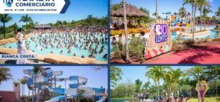 O Eco Blue Acqua Park foi o cenário perfeito para o Dia dos Comerciários, oferecendo diversão com piscinas e toboáguas.