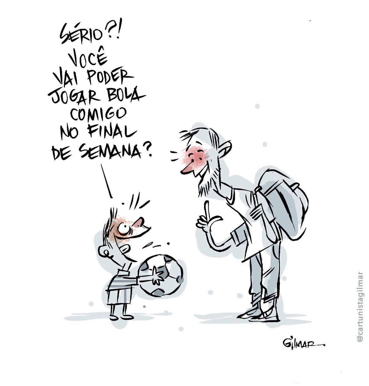 Charge do Gilmar Charge do Gilmar
