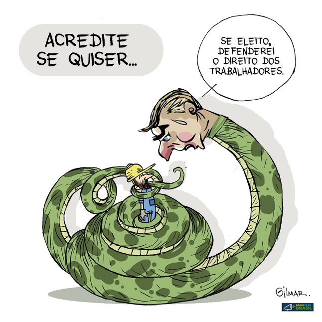 Charge do Gilmar