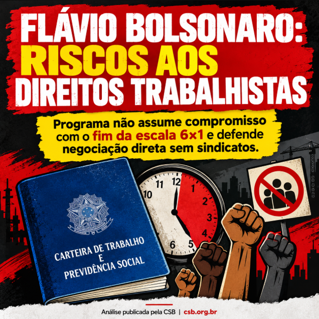 Trabalho — os retrocessos que Flávio Bolsonaro propõe