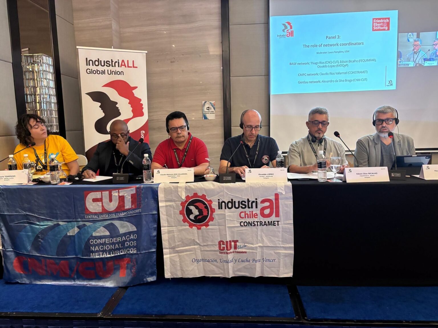 Encontro internacional debate fortalecimento das redes sindicais