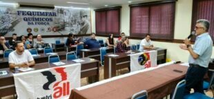 Lideranças discutem trabalho decente no Seminário Setorial Mineração. Conheça as ações em prol dos trabalhadores.