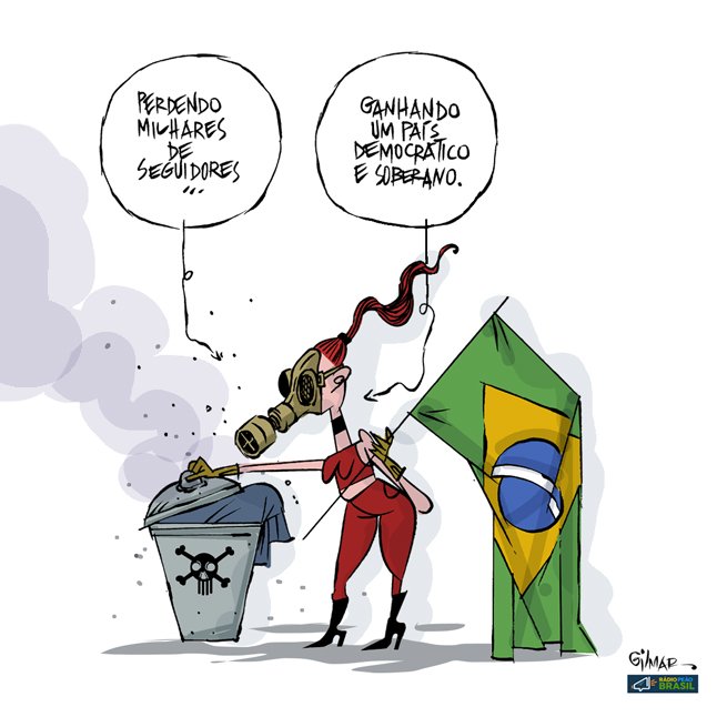 Charge do Gilmar