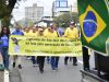 Em São José dos Campos (SP), vigilantes se manifestam pela aposentadoria especial